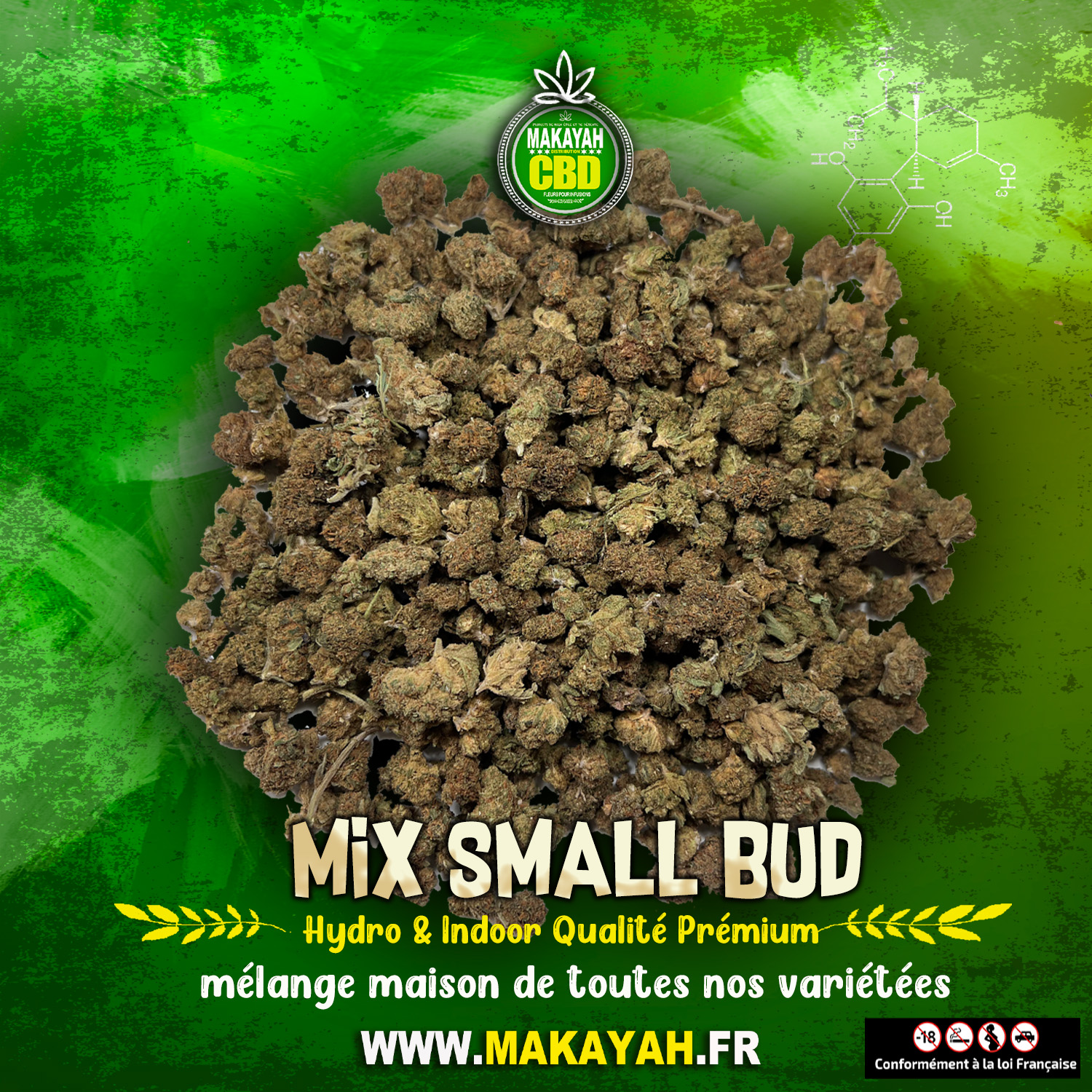 MIX SMALL BUD Indoor Qualité Prémium **** 1€/G