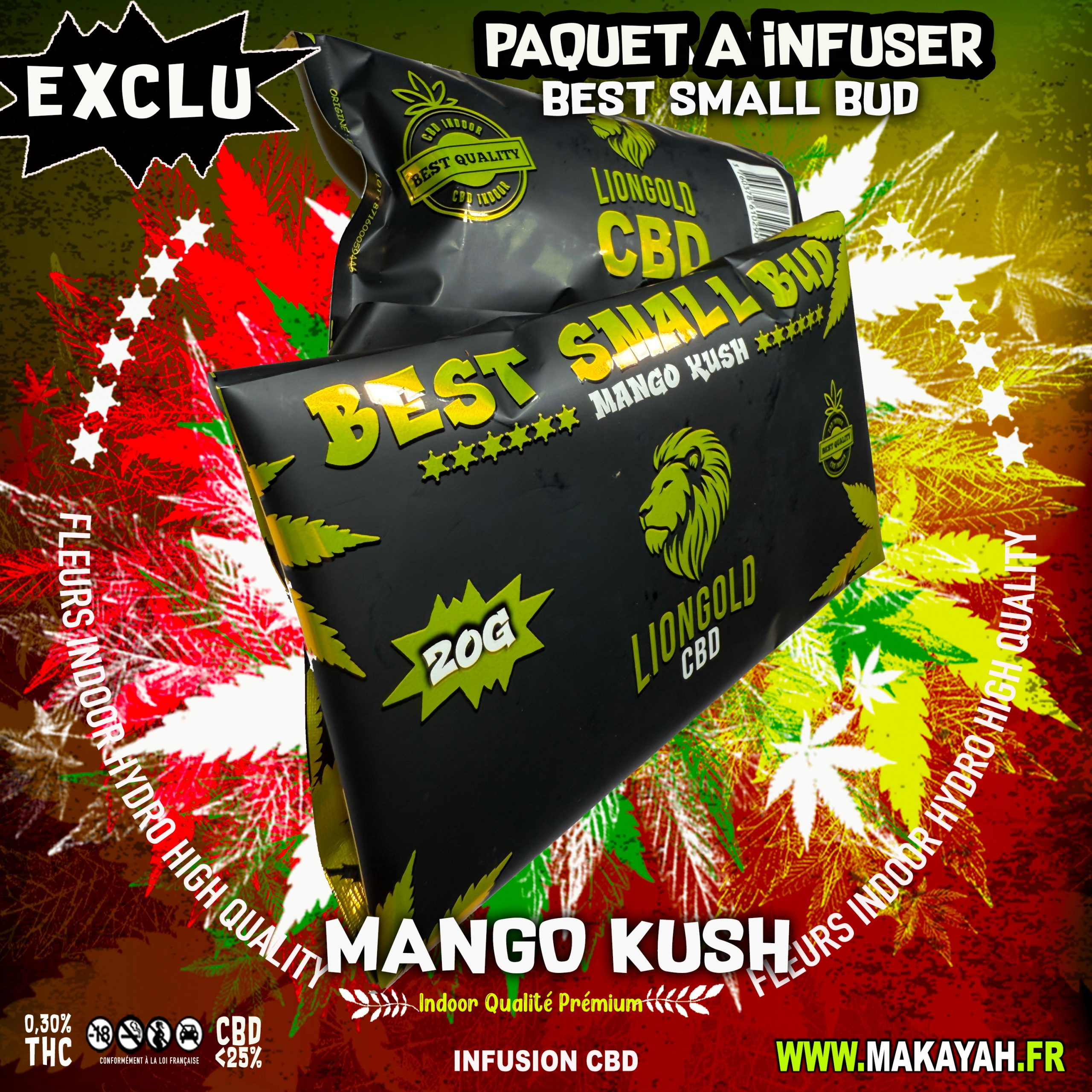 Paquet 20g Best Small Bud Mango