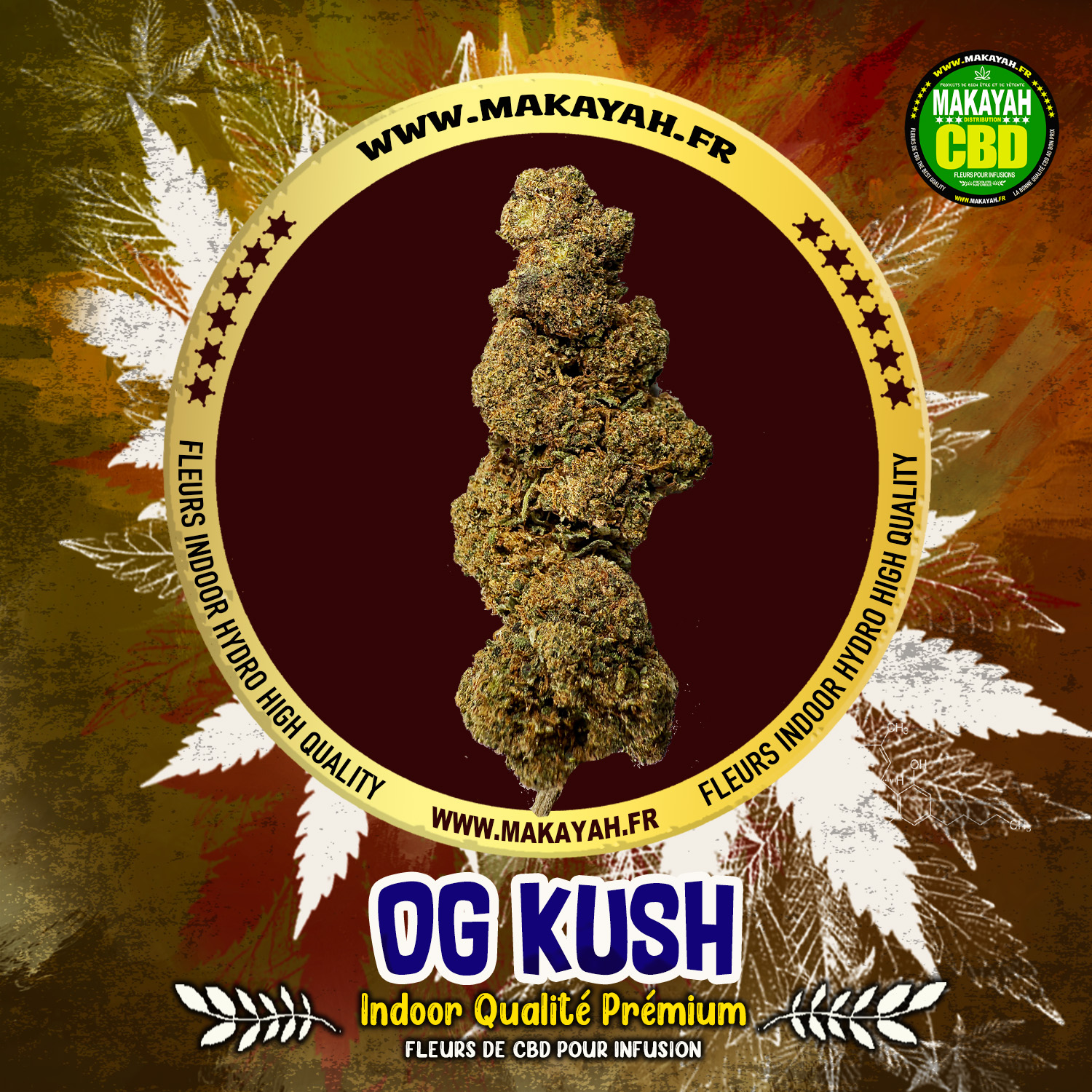 OG KUSH Indoor Qualité Premium ***** 1,25€/g au lieu de 2,50€/g