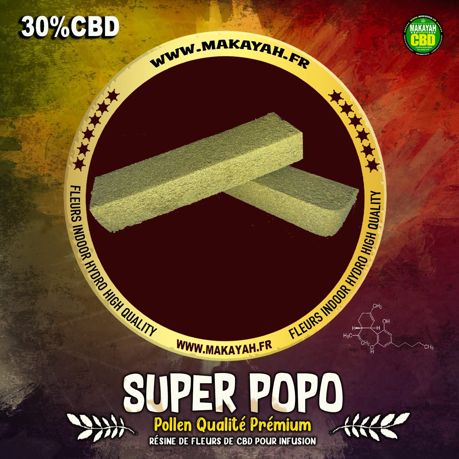 SUPER POPO Pollen Haute Qualité ****** 3,00€/g