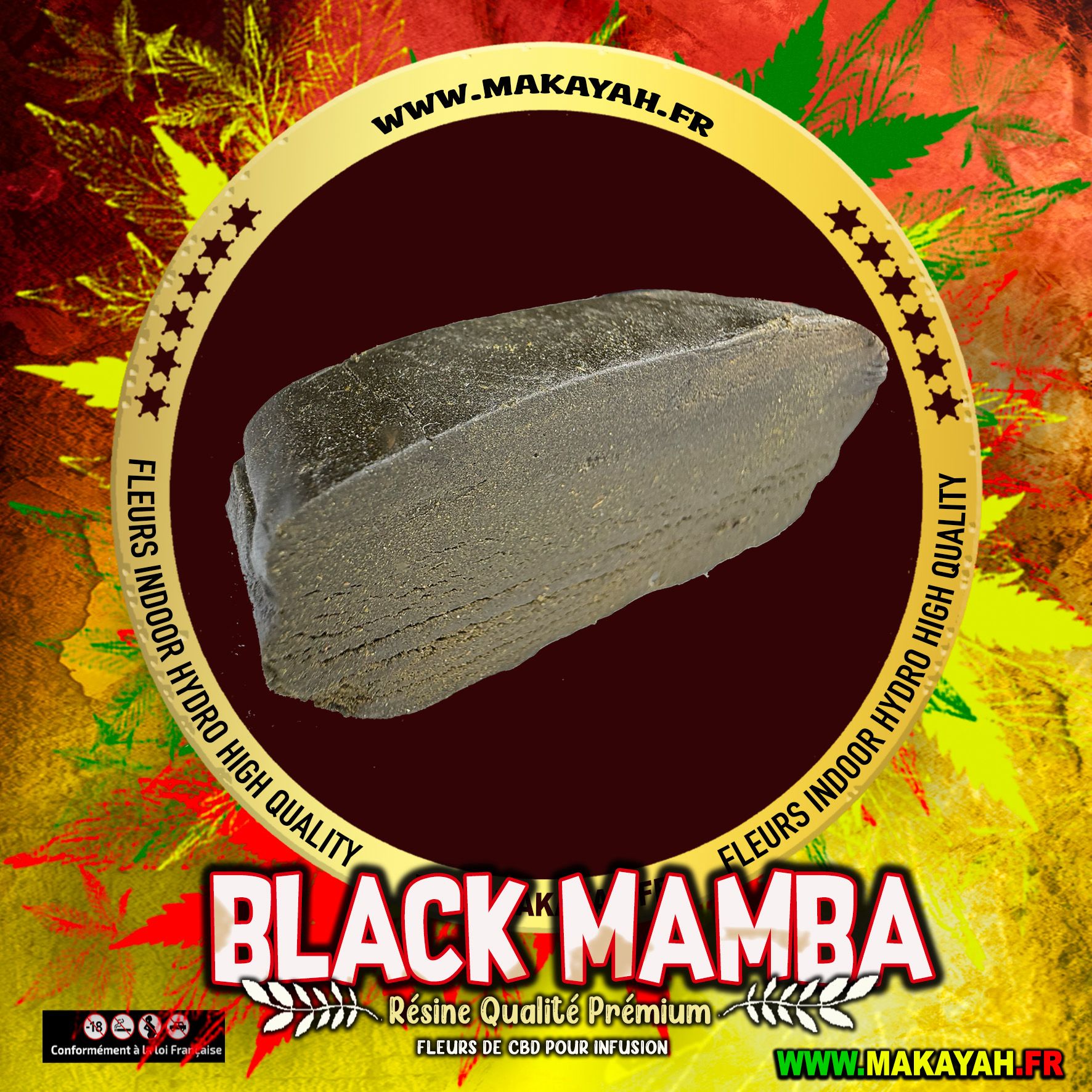 BLACK MAMBA Résine Haute Qualité ****** 3,00€/g