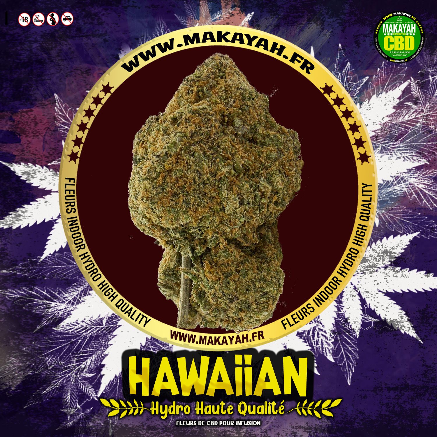 HAWAIIAN Hydro Haute Qualité ***** 3,70€/g au lieu de 4,70€/g
