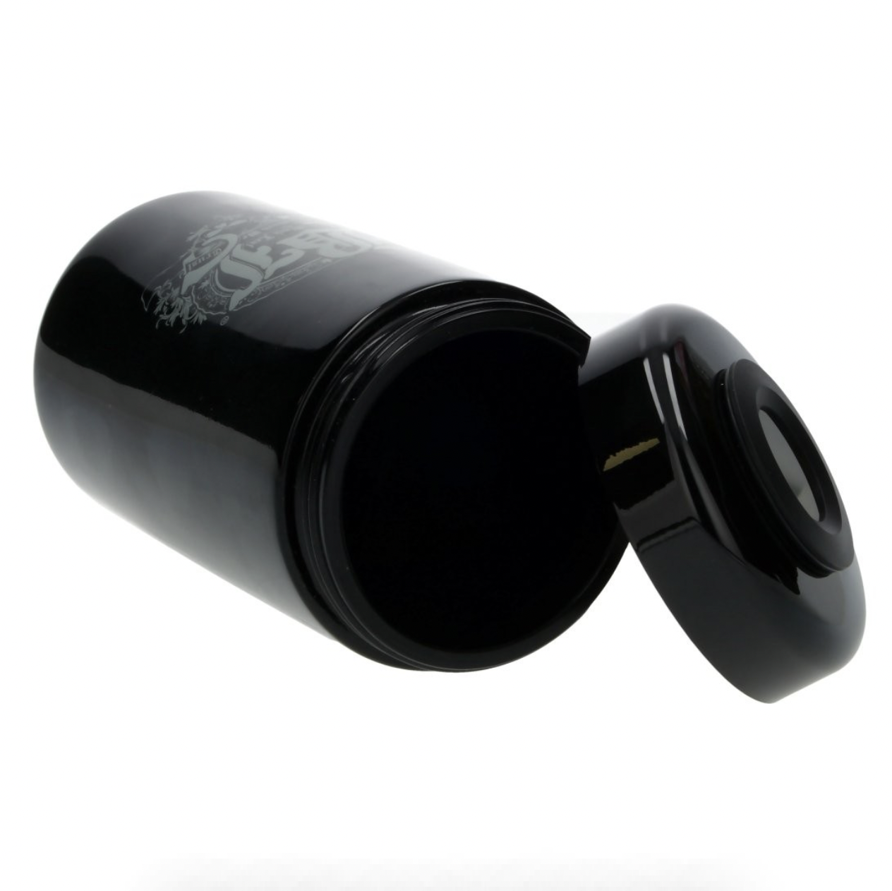 JARRE EN VERRE BLACK LEAF VIOLET 120ML AVEC INDICATEUR – Image 4