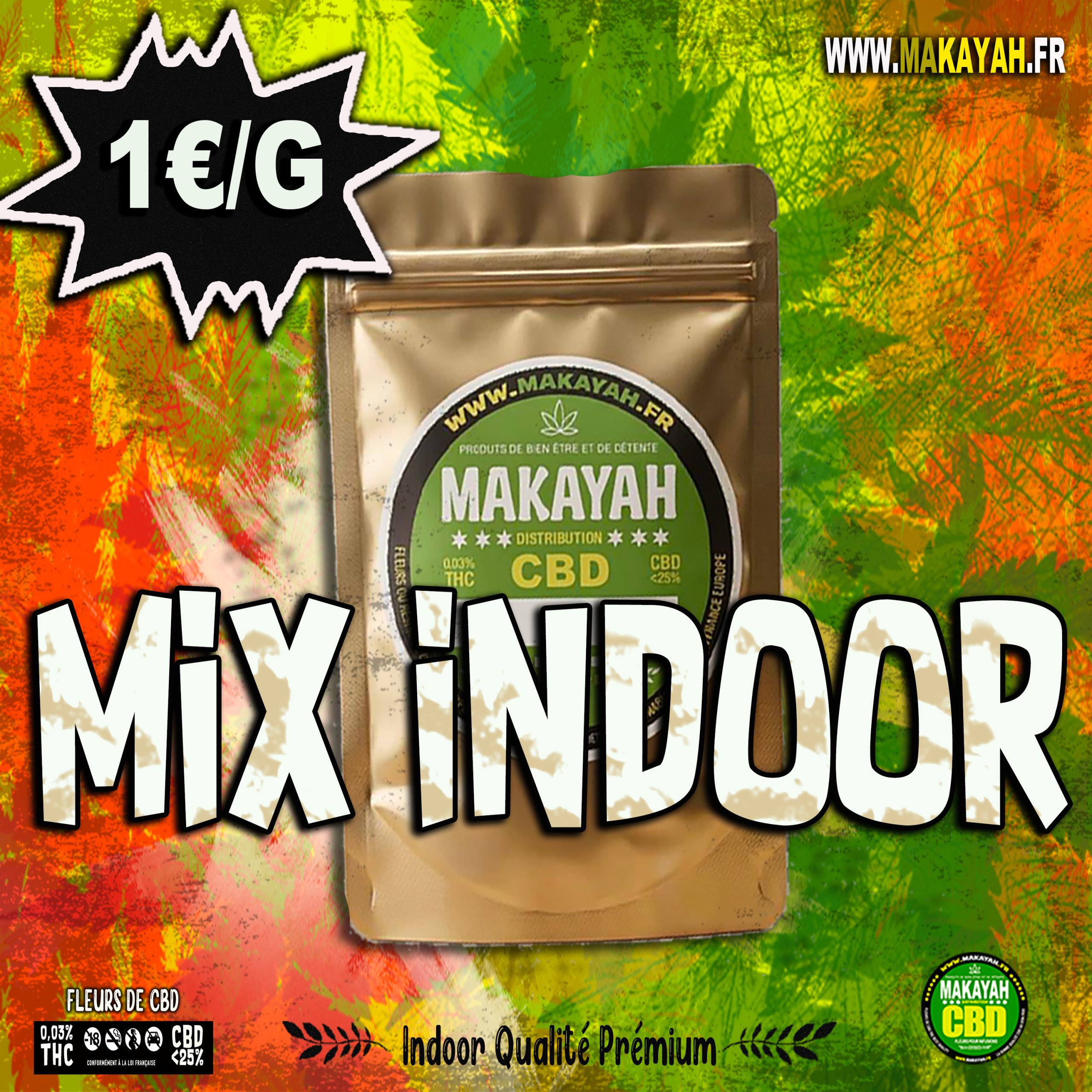 MIX STRAIN Indoor Qualité Premium ***** 1€