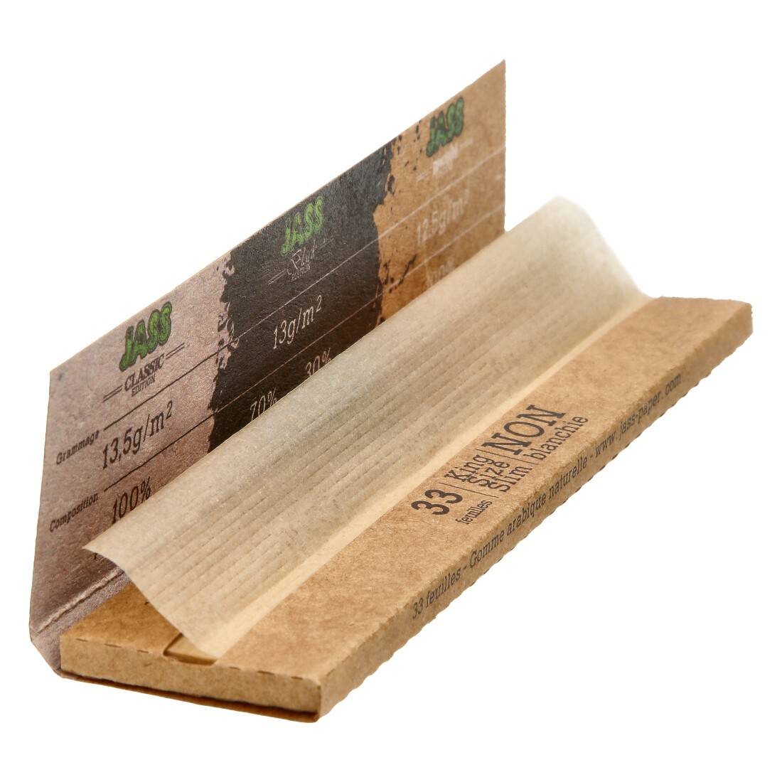 PAQUET FEUILLE JASS BROWN KING SIZE – Image 3